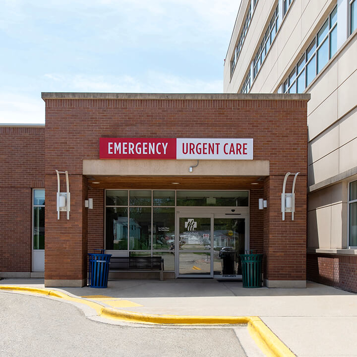 urgent care entrance